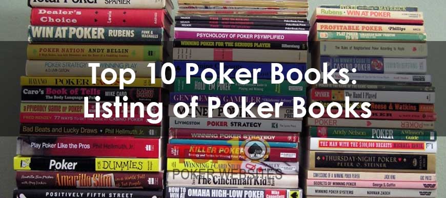 Best poker strategy books for beginners students